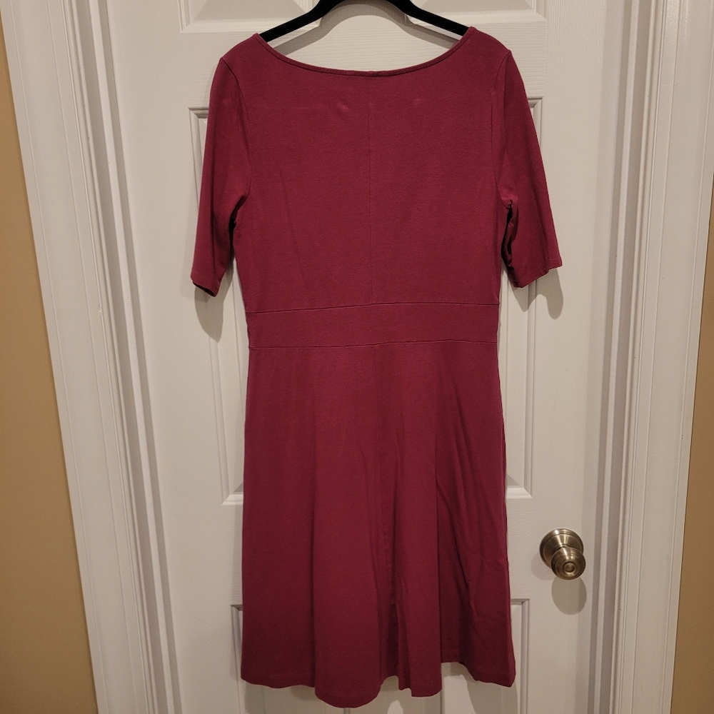 Land's End Raspberry Dress - Picture 2 of 4